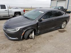Salvage cars for sale at Albuquerque, NM auction: 2016 Chrysler 200 Limited