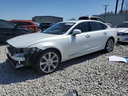 Salvage cars for sale at Wayland, MI auction: 2018 Volvo S90 T6 Inscription