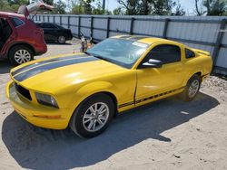 Salvage cars for sale at Riverview, FL auction: 2006 Ford Mustang