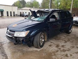 Salvage cars for sale from Copart Hueytown, AL: 2015 Dodge Journey SE