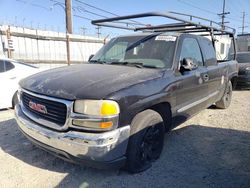 Salvage trucks for sale at Los Angeles, CA auction: 2002 GMC New Sierra C1500