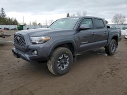 Salvage cars for sale from Copart Bowmanville, ON: 2023 Toyota Tacoma Double Cab