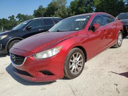 Salvage cars for sale at Ocala, FL auction: 2016 Mazda 6 Sport