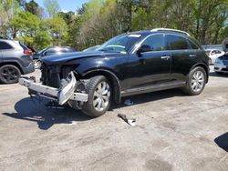 Salvage cars for sale at Austell, GA auction: 2006 Infiniti FX45