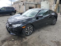 Salvage cars for sale from Copart Fredericksburg, VA: 2018 Honda Civic LX