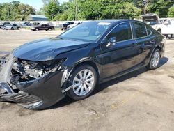 Toyota Camry salvage cars for sale: 2020 Toyota Camry LE