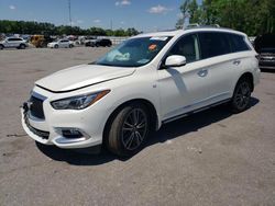 Salvage cars for sale from Copart Dunn, NC: 2017 Infiniti QX60