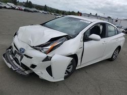 Salvage cars for sale from Copart Vallejo, CA: 2018 Toyota Prius