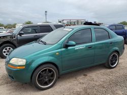 Chevrolet Aveo LS salvage cars for sale: 2004 Chevrolet Aveo LS