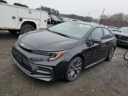 Salvage cars for sale at East Granby, CT auction: 2021 Toyota Corolla SE