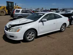 Salvage cars for sale from Copart Brighton, CO: 2007 Honda Accord EX