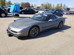 Salvage cars for sale at Woodburn, OR auction: 2004 Chevrolet Corvette
