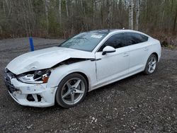 Salvage cars for sale from Copart Bowmanville, ON: 2018 Audi A5 Premium