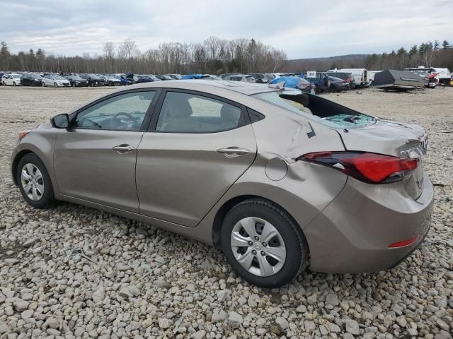 2016 Hyundai Elantra SE