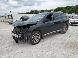 Salvage cars for sale from Copart New Braunfels, TX: 2015 Nissan Pathfinder S