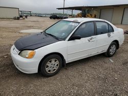 Vehiculos salvage en venta de Copart Temple, TX: 2003 Honda Civic LX