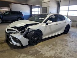 Salvage cars for sale at Sandston, VA auction: 2021 Toyota Camry XSE