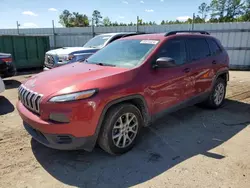 Salvage cars for sale at Harleyville, SC auction: 2017 Jeep Cherokee Sport
