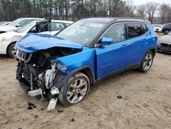Vehiculos salvage en venta de Copart North Billerica, MA: 2018 Jeep Compass Limited