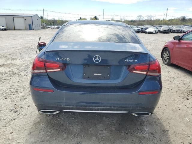 2020 Mercedes-Benz A 220 4matic