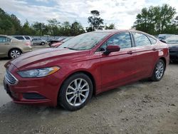 Vehiculos salvage en venta de Copart Hampton, VA: 2017 Ford Fusion SE