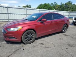 Salvage cars for sale at Eight Mile, AL auction: 2017 Ford Fusion SE