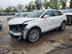 Lincoln salvage cars for sale: 2017 Lincoln MKX Reserve