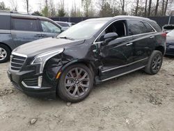 Salvage cars for sale at Waldorf, MD auction: 2018 Cadillac XT5 Luxury