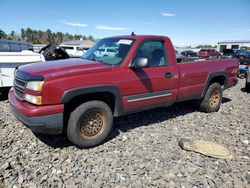 Salvage cars for sale at Windham, ME auction: 2006 Chevrolet Silverado K1500