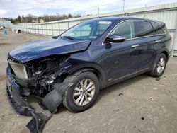 Salvage cars for sale from Copart Pennsburg, PA: 2020 KIA Sorento L