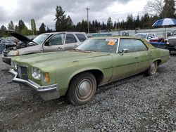 Salvage cars for sale at Graham, WA auction: 1972 Pontiac Lemans