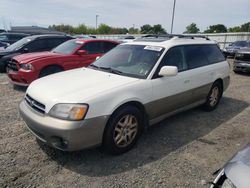 Salvage cars for sale at Sacramento, CA auction: 2000 Subaru Legacy Outback Limited