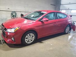 Salvage cars for sale from Copart Blaine, MN: 2019 Hyundai Elantra SE