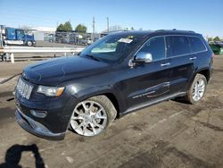 Jeep Grand Cherokee salvage cars for sale: 2014 Jeep Grand Cherokee Summit