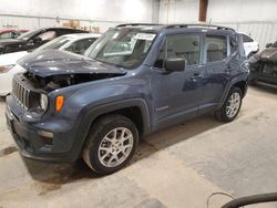 Salvage cars for sale at Milwaukee, WI auction: 2022 Jeep Renegade Latitude