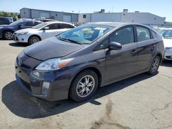 Salvage cars for sale from Copart Vallejo, CA: 2011 Toyota Prius