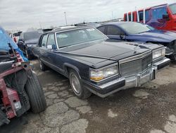 Salvage cars for sale at Woodhaven, MI auction: 1992 Cadillac Brougham
