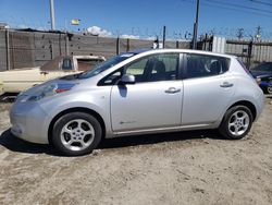 Nissan salvage cars for sale: 2011 Nissan Leaf SV