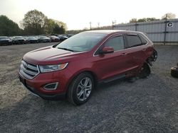 Salvage cars for sale at Mocksville, NC auction: 2016 Ford Edge Titanium