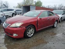 Lexus ES 350 salvage cars for sale: 2010 Lexus ES 350