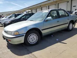 Salvage cars for sale at auction: 1992 Honda Accord LX
