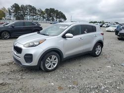 Salvage cars for sale from Copart Loganville, GA: 2017 KIA Sportage LX