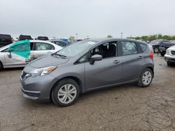 Salvage cars for sale at Indianapolis, IN auction: 2017 Nissan Versa Note S