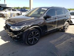 Salvage cars for sale at West Palm Beach, FL auction: 2023 Volkswagen Tiguan SEL R-LINE Black