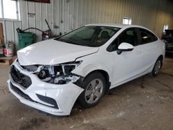 Salvage cars for sale at Franklin, WI auction: 2018 Chevrolet Cruze LS