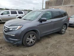 Vehiculos salvage en venta de Copart Fredericksburg, VA: 2017 Honda Pilot EXL