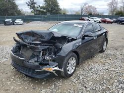 Salvage cars for sale at Madisonville, TN auction: 2016 KIA Optima LX