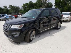 Vehiculos salvage en venta de Copart Ocala, FL: 2017 Ford Explorer XLT