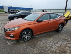 Salvage cars for sale from Copart Woodhaven, MI: 2022 Nissan Altima SR