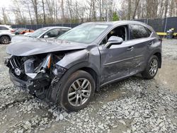 Salvage cars for sale at Waldorf, MD auction: 2015 Lexus NX 200T